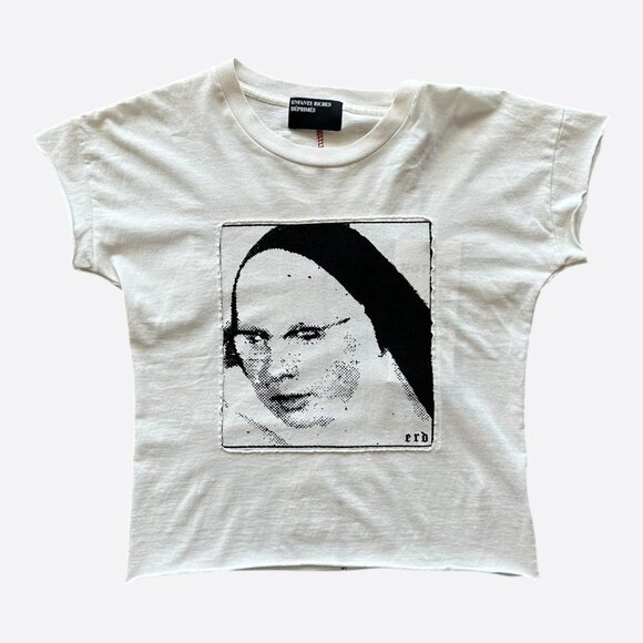 Enfants Riches Deprimes White & Black Nun Baby T-Shirt - Picture 1 of 5